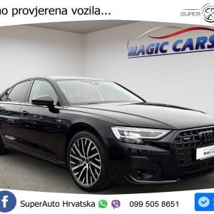 Audi A8 50 TDI quattro Aut. S line 286 KS, ZRAČ+KAM+ACC+GR SJED+KEY+VIRT+LANE