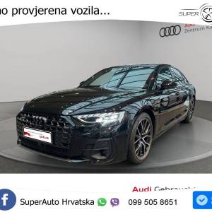 Audi A8 50 TDI quattro Aut. S line 286 KS, ZRAČ+PANO+360°+GR SJED+ACC+KEY+VIRT
