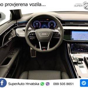 Audi A8 50 TDI quattro Aut. S line 286 KS, ZRAČ+PANO+360°+GR SED+ACC+KEY+VIRT