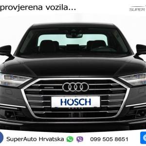 Audi A8 60 TFSIe quattro tiptronic 449 KS, ZRAČNI+MATRIX+ACC+4xGR SJED+360+B&O