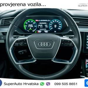 Audi e-tron 50 71 kWh quattro 313 KS, ZRAČNI+LED+ACC+GR SJED+PANO+KAM