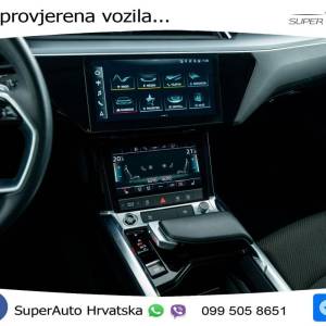 Audi e-tron 50 quattro 313 KS, ZRAČNI+KAM+GR SJED+VIRT+NAVI