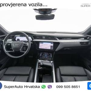 Audi e-tron 55 quattro 408 KS, ZRAČNI+ACC+360+LED+GR SJED+PANO+VIRT+NAVI
