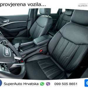 Audi e-tron 55 quattro S line 408 KS, ZRAČNI+360+GR SJED+HEAD+VIRT+NAVI