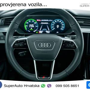 Audi e-tron 55 quattro S line 408 KS, ZRAČNI+360+GR SJED+HEAD+VIRT+NAVI