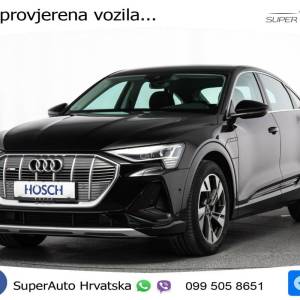 Audi e-tron SB 50 quattro S line 313 KS, ZRAČNI+LED+KAM+GR SJED+VIRT