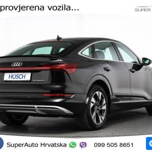 Audi e-tron SB 50 quattro S line 313 KS, ZRAČNI+LED+KAM+GR SJED+VIRT