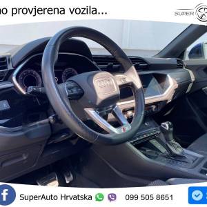 Audi Q3 35 TFSI S tronic S line 150 KS, KAM+LED+GR SJED+PANO+VIRT+ASIST