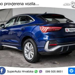 Audi Q3 SB 35 TFSI S tronic S line 150 KS, ACC+KAM+LED+GR SJED+PANO+VIRT+NAVI