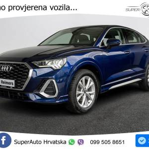 Audi Q3 SB 35 TFSI S tronic S line 150 KS, ACC+KAM+LED+GR SJED+PANO+VIRT+NAVI