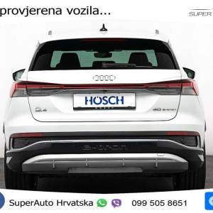 Audi Q4 e-tron 40 2xS line 204 KS, ACC+KAM+GR SJED+VIRT