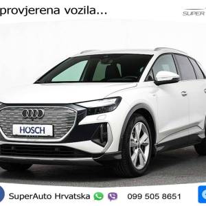 Audi Q4 e-tron 40 2xS line 204 KS, ACC+KAM+GR SJED+VIRT