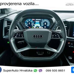 Audi Q4 e-tron 40 2xS line 204 KS, ACC+KAM+GR SJED+VIRT