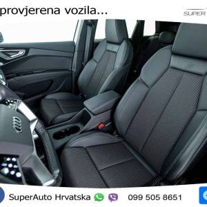 Audi Q4 e-tron 40 2xS line 204 KS, ACC+KAM+GR SJED+VIRT