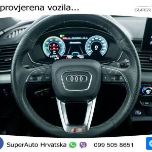 Audi Q5 SB 50 TFSIe quattro S tronic 2xS line 299 KS, ACC+360+GR SJED+VIRT+NAVI
