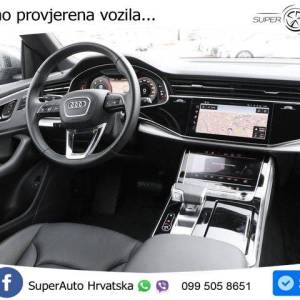 Audi Q8 45 TDI quattro 231 KS, ZRAČNI+ACC+4xGR SJED+MATRIX+360+HEAD