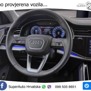 Audi Q8 45 TDI quattro Aut. 231 KS, KAM+ZRAČNI+LED+4xGR SJED+NAVI+ACC+VIRT