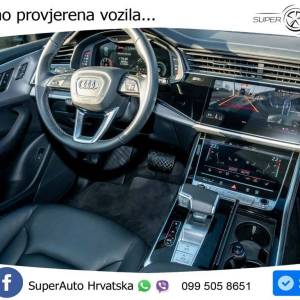 Audi Q8 45 TDI quattro Aut. 231 KS, KAM+ZRAČNI+LED+4xGR SJED+NAVI+ACC+VIRT