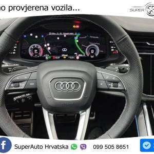 Audi Q8 50 TDI quattro 2x S line 286 KS, PANO+ZRAČ+360+GR SJED+ACC+KEY+VIRT