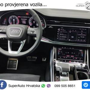 Audi Q8 50 TDI quattro 2x S line 286 KS, PANO+ZRAČ+360+GR SJED+ACC+KEY+VIRT