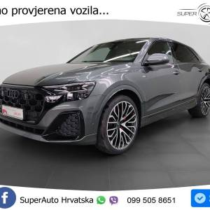 Audi Q8 50 TDI quattro 2x S line 286 KS, PANO+ZRAČ+360+GR SJED+ACC+KEY+VIRT