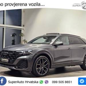 Audi Q8 50 TDI quattro Aut. S Line Black 286 KS, ACC+360+LED+4XGR SJED+ZRAČNI