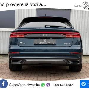 Audi Q8 50 TDI quattro Aut. 3x S-Line 286 KS, ZRAČNI+PANO+KAM+4xGR SJED+ACC+LED