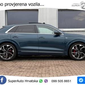 Audi Q8 50 TDI quattro Aut. 3x S-Line 286 KS, ZRAČNI+PANO+KAM+4xGR SJED+ACC+LED