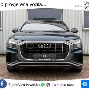 Audi Q8 50 TDI quattro Aut. 3x S-Line 286 KS, ZRAČNI+PANO+KAM+4xGR SJED+ACC+LED