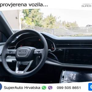 Audi Q8 50 TDI quattro Aut. S line 286 KS, ZRAČ+PANO+360+GR SJED+ACC+VIRT