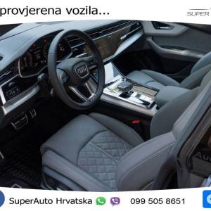Audi Q8 50 TDI quattro Aut. S line 286 KS, ZRAČ+PANO+360+GR SJED+ACC+VIRT