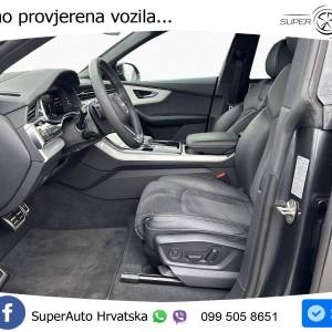 Audi Q8 50 TDI quattro Aut. 2xS line 286 KS, PANO+ZRAČ+KAM+GR SJED+ACC+KEY+VIRT