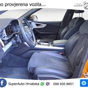 Audi Q8 50 TDI quattro Aut. S line 286 KS, PANO+ZRAČ+360+GR SJED+ACC+VIRT+LANE