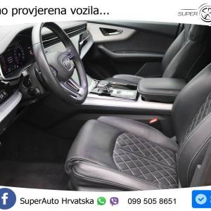 Audi Q8 50 TDI quattro Aut. S line 286 KS, PANO+ZRAČ+360+GR SJED+ACC+KEY+VIRT