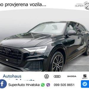 Audi Q8 50 TDI quattro Aut. S line 286 KS, ZRAČ+360+ACC+GR SJED+VIRT+LANE