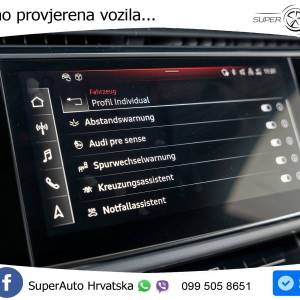 Audi Q8 50 TDI quattro Aut. S line 286 KS, PANO+ZRAČ+KAM+GR SJED+ACC+KEY+VIRT