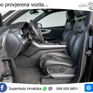 Audi Q8 50 TDI quattro Aut. S line 286 KS, PANO+ZRAČ+KAM+GR SJED+ACC+KEY+VIRT