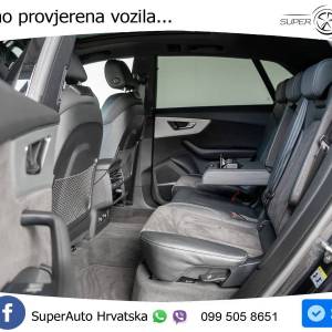 Audi Q8 50 TDI quattro Aut. S line 286 KS, PANO+ZRAČ+KAM+GR SJED+ACC+KEY+VIRT