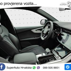 Audi Q8 50 TDI quattro Aut. S line 286 KS, ZRAČ+KEY+GR SJED+VIRT+LANE