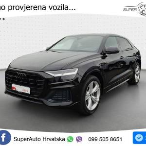 Audi Q8 50 TDI quattro Aut. S line 286 KS, ZRAČ+KEY+GR SJED+VIRT+LANE