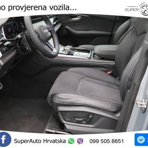 Audi Q8 50 TDI quattro Aut. S line 286 KS, PANO+ZRAČ+360°+GR SJED+ACC+KEY+VIRT