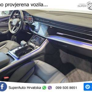 Audi Q8 50 TDI quattro Aut. S line 286 KS, PANO+ZRAČ+360+GR SJED+ACC+KEY+LANE