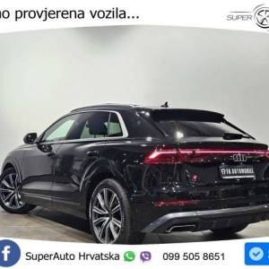 Audi Q8 50 TDI quattro Aut. S line 286 KS, PANO+ZRAČ+360+GR SJED+ACC+KEY+LANE