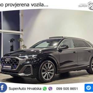 Audi Q8 50 TDI quattro Aut. S line 286 KS, PANO+ZRAČ+360+GR SJED+ACC+KEY+LANE