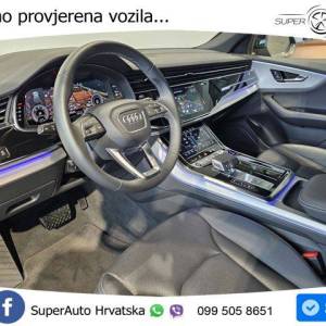 Audi Q8 50 TDI quattro Aut. S line 286 KS, PANO+ZRAČ+360+GR SJED+ACC+KEY+LANE