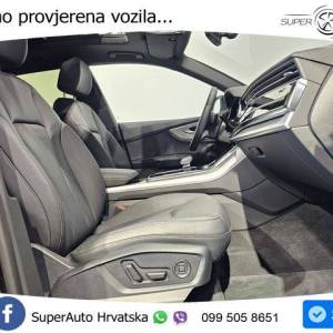 Audi Q8 50 TDI quattro Aut. S line 286 KS, PANO+ZRAČ+360+GR SJED+ACC+KEY+LANE