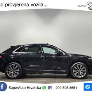 Audi Q8 50 TDI quattro Aut. S line 286 KS, PANO+ZRAČ+360+GR SJED+ACC+KEY+LANE