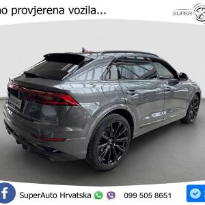 Audi Q8 50 TDI quattro S line 286 KS, PANO+ZRAČ+360+GR SJED+ACC+KEY+LANE