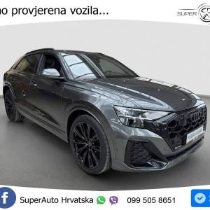 Audi Q8 50 TDI quattro S line 286 KS, PANO+ZRAČ+360+GR SJED+ACC+KEY+LANE