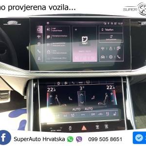 Audi Q8 50 TDI quattro S line 286 KS, PANO+ZRAČ+360+GR SJED+KEY+VIRT+LANE